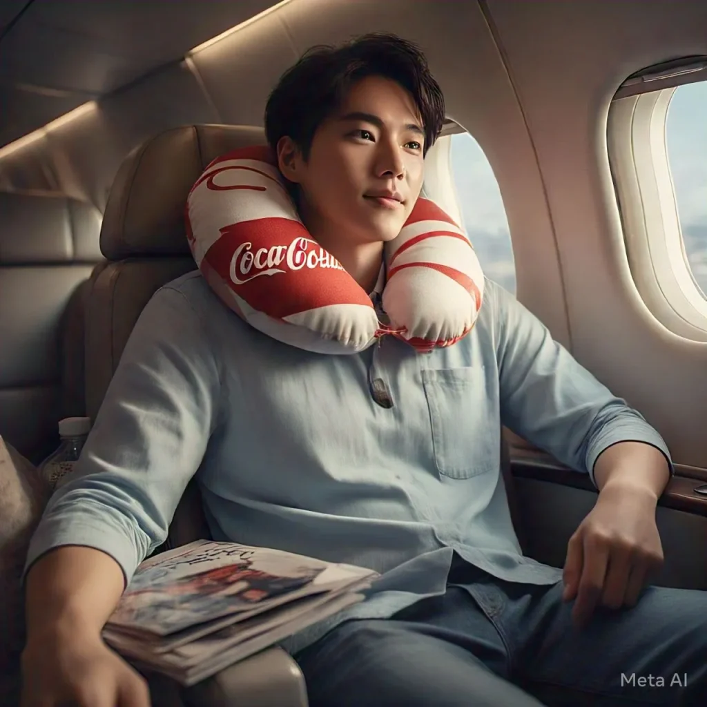 Custom bantal leher bahan premium